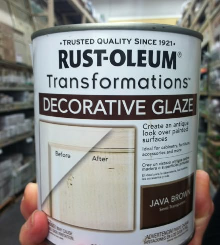 Rust-Oleum decorative glaze in Java Brown.  My new favorite product for antiquing furniture. You can work with it for a long time to get the look you want.  Love it! Rustoleum Transformations, Antiquing Furniture, Brown Cabinets, Rust Oleum, Paint Furniture, Redo Furniture, Old Furniture, Annie Sloan, Refinishing Furniture