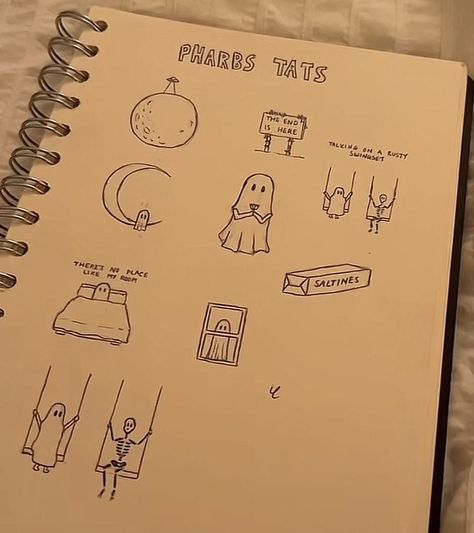 Moon Song Phoebe Bridgers Tattoo, The End Is Near Phoebe Bridgers Tattoo, Sleeve Of Saltines Tattoo, Phoebe Bridgers Drawing Ideas, Savior Complex Tattoo, Scott Street Phoebe Bridgers Tattoo, The 1975 Doodles, Dodie Tattoo Ideas, I Know The End Tattoo Phoebe Bridgers