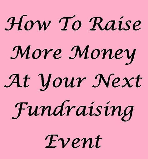 12 Ways To Raise More Money At Fundraising Events #fundraiserideas www.fundraiserhelp.com/12-fundraising-event-tips.htm Charity Work Ideas, Sports Fundraisers, Fun Fundraisers, Fundraiser Event, Gala Ideas, Fundraising Tips, Fundraising Event, Charity Project, Nonprofit Fundraising