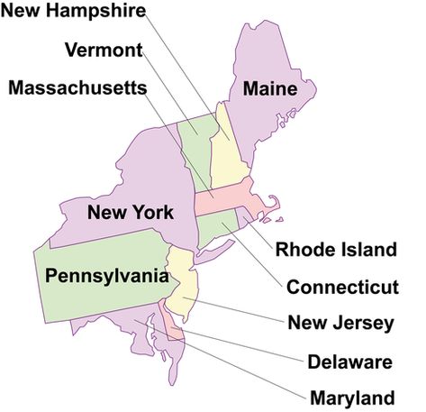 MAP OF THE NORTHEAST REGION OF THE UNTIED STATES Northeast Region Map, Dylan Lee, State Names, Genealogy Map, Farewell Card, Northeast Region, Farewell Cards, College Board, United States Map