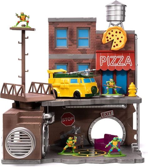 Tmnt Diorama, Ninja Turtles Birthday Party, Ninja Turtle Birthday, Mini Pizza, Tmnt Turtles, Teenage Mutant Ninja, Teenage Mutant Ninja Turtles, Ninja Turtles, Lego