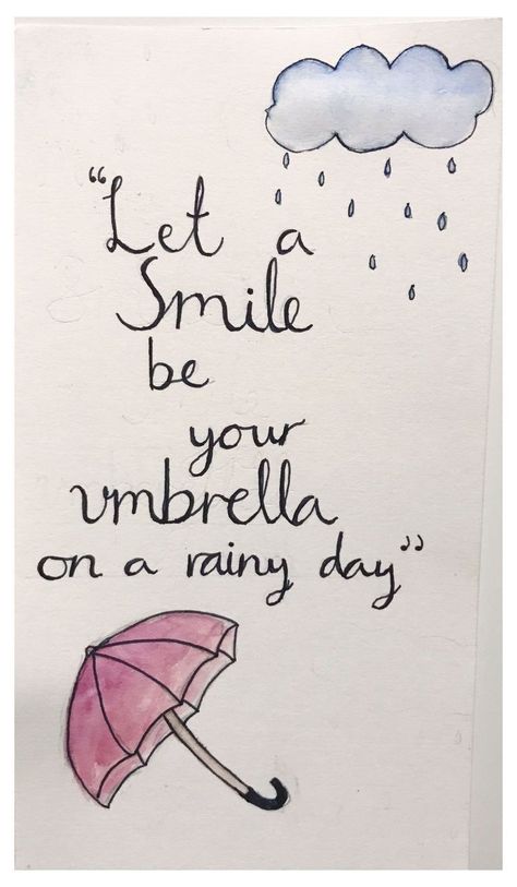 Rainy Season Journal Ideas, Rainy Day Inspiration Quotes, Rain Doodles Rainy Days, Rainy Quotes Thoughts, Umbrella Quotes Inspiration, Rainy Season Quotes, Raining Day Quotes, Doodle Sayings, Rainy Quotes