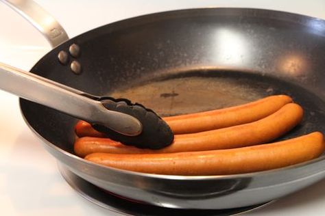 The Best Way to Cook a Hot Dog - Healthy, Perfect, Every Time Best Way To Make Hot Dogs, The Best Hot Dogs, Hot Dogs On Stove Top, Boiled Hot Dogs Recipes, Ways To Cook Hot Dogs, Pan Fried Hot Dogs, Best Way To Cook Hot Dogs, How To Cook Hot Dogs On The Stove, How To Make Hot Dogs