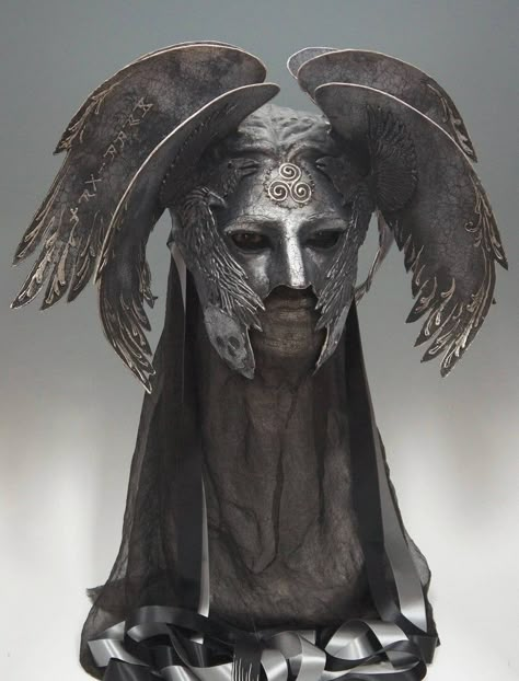 Josephtailor — Wow mask! Anglo Saxon Runes, Celtic Goddess, Bainbridge Island, 다크 판타지, Cool Masks, Masks Art, Poses References, Fantasy Armor, The Witcher