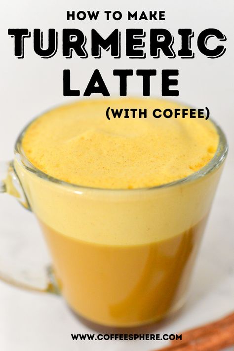 Tumeric Latte Recipe, Tumeric Coffee, Cinnamon Coffee Recipe, Turmeric Coffee Recipe, Golden Milk Recipe Turmeric, Turmeric Coffee, Turmeric Latte Recipe, Golden Latte, Golden Milk Recipe