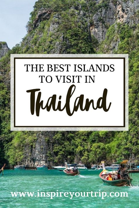 Best Islands To Visit, Island To Visit, Islands To Visit, Thai Islands, Best Thai, Beaches In The World, Beautiful Islands, Asia Travel, Southeast Asia