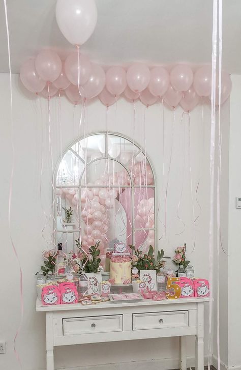 Kristiannas aristocats party  | CatchMyParty.com Aristocats Birthday, Aristocats Party, Sweet Sixteen Birthday Party Ideas, Marie Aristocats, Sweet Sixteen Birthday, Sweet Sixteen, Party Photos, Birthday Party Ideas, Catch My Party