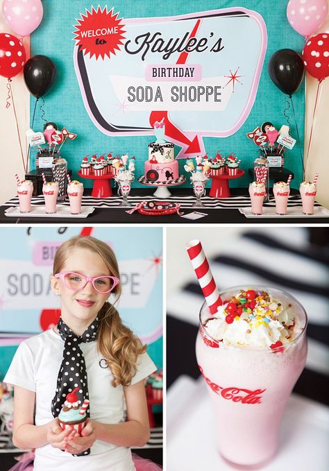 Grease Party, Sundae Cupcakes, Poodle Skirts, Soda Shop, Party Hostess, Sock Hop, Skate Party, Hostess With The Mostess, Soda Fountain