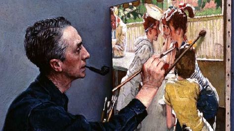 The online course designer's toolbox Norman Rockwell Prints, Norman Rockwell Art, Online Art Courses, Rockwell Paintings, Norman Rockwell Paintings, Art Oil Paintings, Norman Rockwell, Artist Life, Caricatures