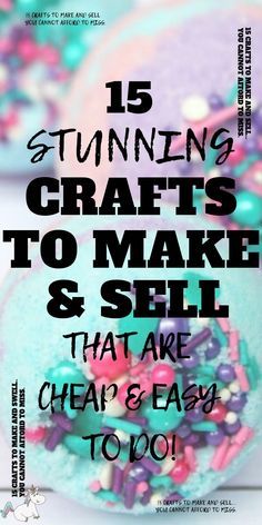 Crafts That Sell, Profitable Crafts, Diy Projects To Make And Sell, Cheap Diy Crafts, Diy Gifts To Sell, Selling Crafts, Easy Crafts To Sell, Sell Easy, Diy Tumblr