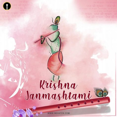 Free Happy Janmashtami images, Happy Janmashtami Greetings Card - Indiater Janmashtami Greeting, Aesthetic Ig Highlights Cover Black, Janmashtami Greetings, Happy Janmashtami Image, Janmashtami Images, Templates Facebook, Happy Krishna Janmashtami, Happy Krishna, Photoshop Flyer