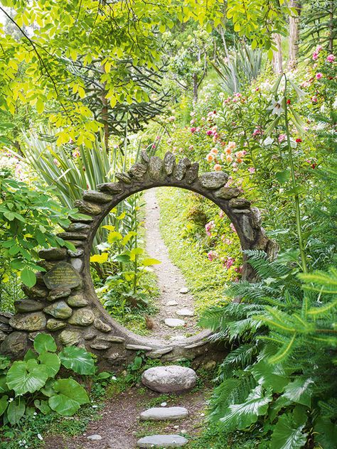 Spiritual Garden, Lake Wakatipu, Stone Arch, Moon Garden, Magical Garden, Garden Cottage, Garden Gates, Zen Garden, Diy Garden Decor