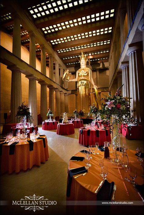 Parthenon Nashville, The Parthenon, Nashville Tn, Rehearsal Dinners, Nashville, Table Decorations, Home Decor, Home Décor