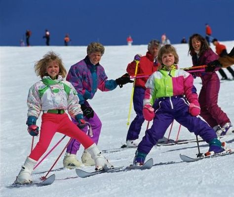 80s 90s Ski Neon - Kids Skiing @ jackfrostrental.com 80s Ski Theme Party Outfit, 80s Ski Fashion, 90s Ski Aesthetic, 90s Ski Outfits, 80s Snow Outfit, 80 Ski Outfit, Apres Ski 80s, 80s Ski Aesthetic, 80s Ski Lodge Costume