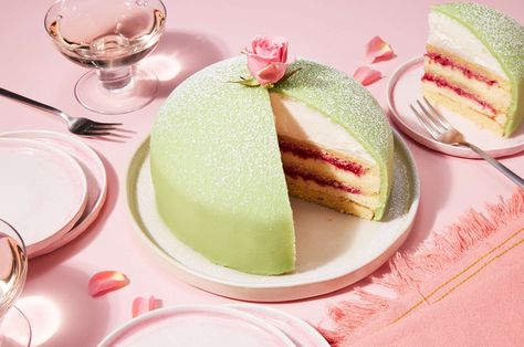 Princess Torte, Swedish Princess Cake, Marzipan Fruit, King Arthur Baking, Cheese Pastry, Cake Mug, Torte Recipe, Pastry Cream, Princess Cake