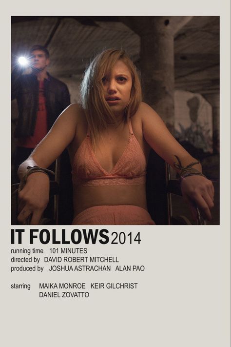 It Follows Movie, Movies To Watch Teenagers, Netflix Movies To Watch, It Follows, Scary Films, Night Film, New Movies To Watch, Girly Movies, Great Movies To Watch