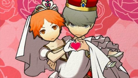 Yosuke X Yu, Date Cafe, Yosuke Hanamura, Persona Q, Persona Five, Monkey Pictures, Persona 4, The Labyrinth, Wedding Scene