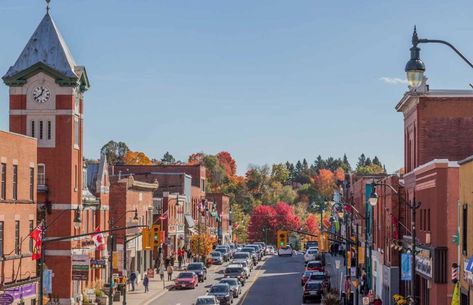 Bracebridge, Ontario - JHVEPhoto/Shutterstock Ontario Parks, Instagram Site, Beach Town, Travel Lifestyle, Small Town, Small Towns, Lighthouse, Ontario, Tourism