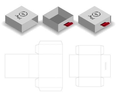 Slide Box Template, Box Packaging Templates, Slide Box, Fly Paper, Bespoke Boxes, Packaging Template Design, Cardboard Box Crafts, 3d Mockup, Packaging Template