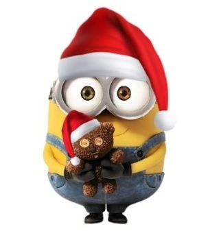 Merry Christmas Minions, Christmas Minions, Buu Monster Inc, Minion Stickers, Minion Coloring Pages, 3 Minions, Minion Toy, Minion Christmas, Minions Bob