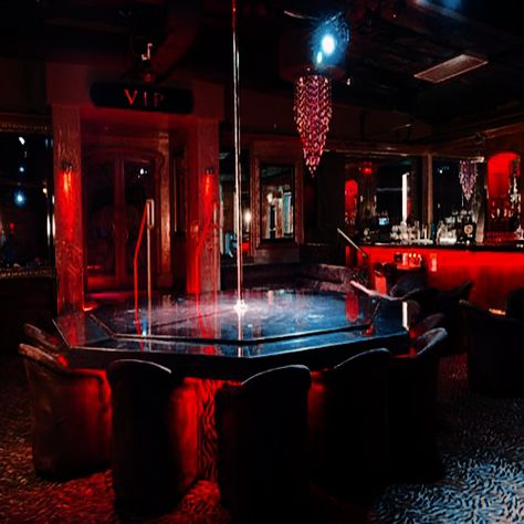 Nightclub Design, Red Lights, Red Rooms, Vegas Strip, Las Vegas Strip, Club Design, Bitcoin Mining, Pole Dance, Pole Dancing