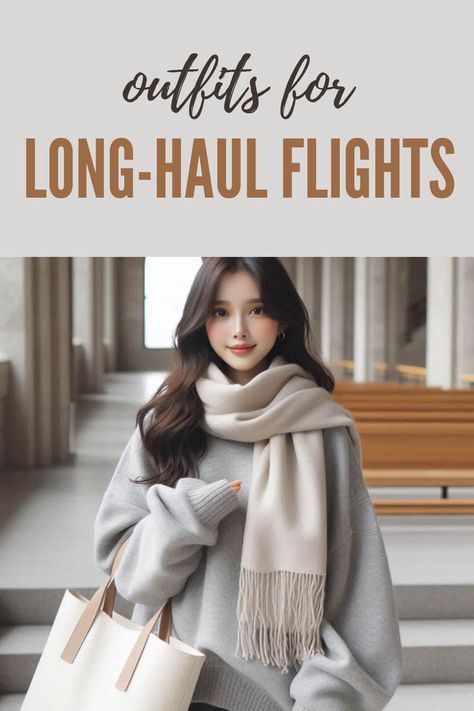 long-haul travel outfit Long Haul Flight Outfit Women, Long Travel Outfit, What To Wear On Long Haul Flights, What To Wear On A Long Flight, Long Haul Travel Outfit, Long Flight Outfit For Women, Long Flight Travel Outfit, Long Haul Flight Outfit, Travel Outfit Plane Long Flights