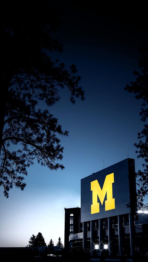 University Of Michigan Wallpaper, Michigan Wolverines Wallpaper, Michigan Football Wallpaper, Michigan Background, Michigan Wallpaper, Umich Aesthetic, Jj Mccarthy, Michigan Hockey, College Wallpaper