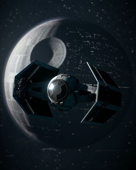 Darth Vader Ship, Vader Tie Fighter, Darth Vader Tie Fighter, Star Wars Starfighter, Elite Dangerous, Queen Amidala, Fantasy Star, Star Wars Background, Star Wars Vehicles