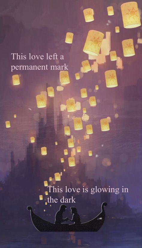 Lanterns Purple Lavender Repunzel You Were My New Dream Tangled Wallpaper, Tangled Song Lyrics, Lock Screen Taylor Swift, Tangled Aesthetic Quotes, Rapunzel Taylor Swift, Tangled Love, Cute Tangled Quotes, This Love Taylor Swift Aesthetic, Tangled Taylor Swift