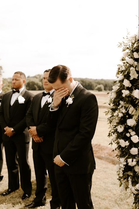 Husband Reaction To Bride, Groom Watching Bride Walk Down The Aisle, Grooms Reaction To Bride, Groom Reaction To Bride, Ceremony Shots, Shannon Ford, Wedding Ceremony Pictures, Wedding Photo List, Wedding September