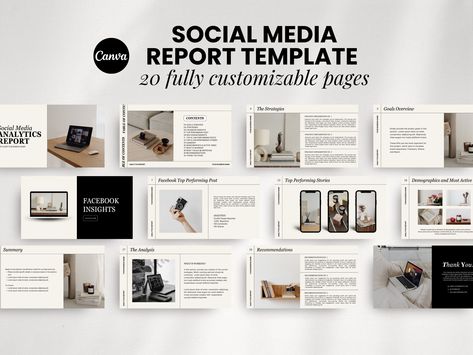 #Social_Media_Analytics_Report_Template #Webpage_Design_Inspiration #Social_Media_Analytics_Report #Social_Media_Strategy_Template Webpage Design Inspiration, Social Media Analytics Report, Social Media Report Template, Social Media Strategy Template, Template For Social Media, Instagram Report, Canva Template Instagram, Social Media Report, Template Social Media