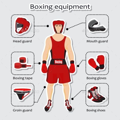 Sport equipment for boxing martial arts with sportsman Everlast Boxing Gloves, Kickboxing Gloves, Boxing Techniques, Everlast Boxing, Boxing Gear, Punch Bag, Sport Equipment, Martial Arts Boxing, Boxing Shoes