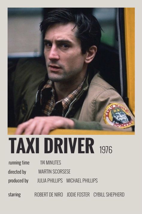 Taxi Driver Movie Poster {made by me} || #minimalist #polaroid Taxi Driver Poster, Taxi Driver Movie, Indie Movie Posters, Classic Films Posters, Most Paused Movie Scenes, Iconic Movie Posters, Movie Card, Film Posters Minimalist, Septième Art