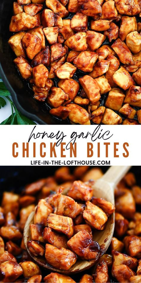 Chicken Bites Instant Pot, Homey Garlic Chicken Bites, Baked Honey Bbq Chicken Bites, Healthy Chicken Tenderloin Recipes Clean Eating, Chicken Bites Crockpot, Hot Honey Chicken Bites, Chicken Bites Stove Top, Baked Chicken Bites Recipes, Recipes With Chicken Chunks