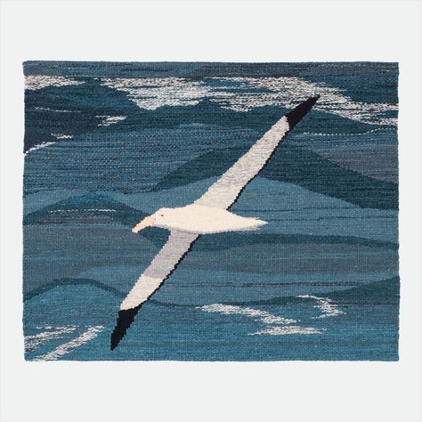 Landscape Weaving, Tapestry Loom Weaving, Contemporary Tapestry, Contemporary Tapestries, Tapestry Loom, Small Tapestry, Peg Loom, Kiwi Bird, Weaving Designs