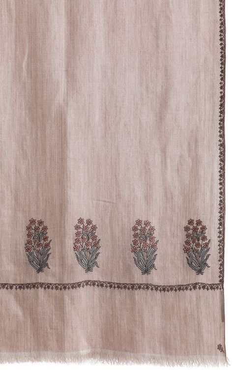 Kashmir Loom Gul Wafa Shawl Kashmir Embroidery, Kasuti Embroidery, Cashmere Color, Creative Embroidery, Needle Work, Hand Loom, Love At First Sight, Moda Operandi, Fashion Collection