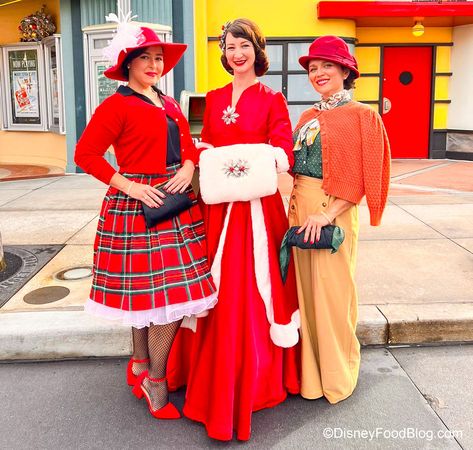 The Guests at Disney’s Hollywood Studios TOTALLY Understood the Assignment for This Year’s Dapper Day Event! Disney Dapper Day Outfits, Dapper Day Outfits, Disney Dapper Day, Disney's Hollywood Studios, Christmas Disney, Couple Dress, Houndstooth Skirt, Dapper Day, Hollywood Studios Disney