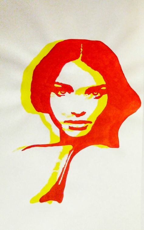 The Face - Mark Tedman screen print Screen Tone Art, Half Tone Screen Print, Cool Screen Prints, Screen Print Portrait, Screen Print Inspiration, Screen Printing Portrait, Screen Print Stencil, Simple Screen Printing Ideas, Screenprint Portrait