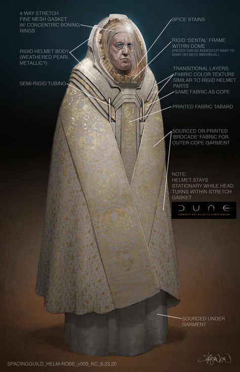 ‘Dune’ Concept Artist Shares “Surreal” Experience - Dune News Net Ragnar Costume, Dune Concept Art, Witcher Armor, Dune Characters, Custom Costumes, Historical Artwork, Concept Artist, Create Words, Home Movies