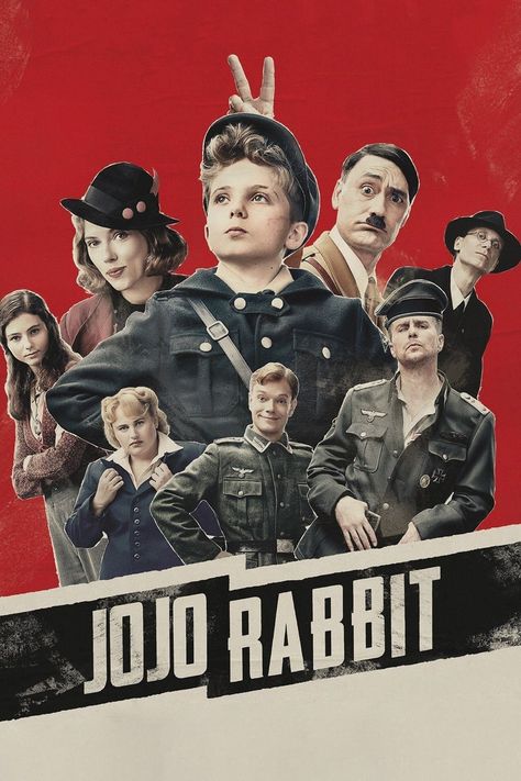 Jojo Rabbit (2019) Perang Dunia Ii, Jojo Rabbit, Joker 2019, Zombie Land, German Boys, Sharon Osbourne, Tv Program, Watch Movie, Taika Waititi