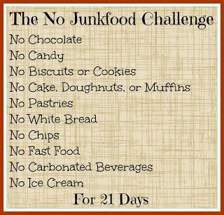 The No Junk Food Challenge.  Cut out junk food for just three weeks and you will lose weight and feel so much better!  A great thing to do before the holidays! Junk Food Challenge, No Junk Food Challenge, No Junk Food, Kardashian Christmas, Christmas Quilling, 30 Minute Workout, Food Challenge, Isagenix, Quilling Paper