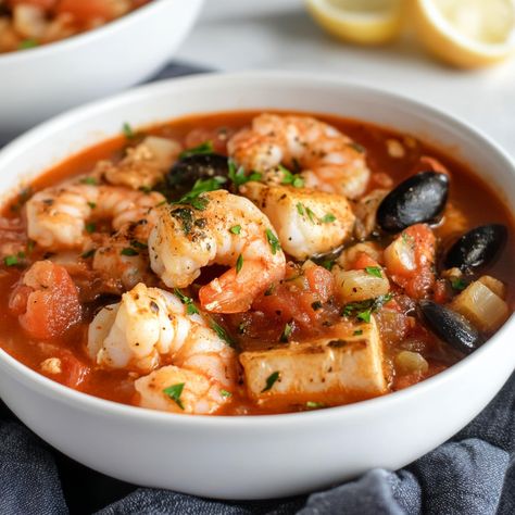 Easy Cioppino (Seafood Stew) Recipe – Gymonset Ciopinno Seafood Stew Easy, Cioppino Recipe Best, Chopino Recipe, Seafood Stew Cioppino, Cioppino Recipe Easy, Chickpea Tagine Recipe, Easy Cioppino, Seafood Cioppino, Italian Stew