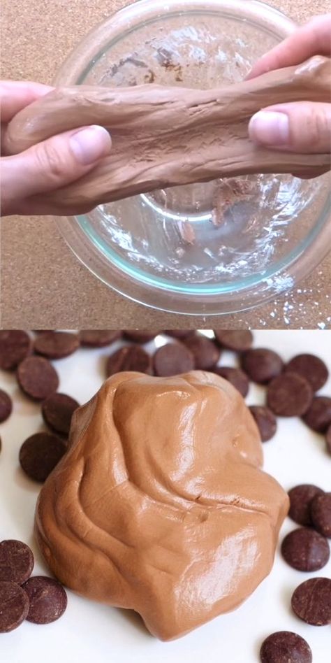 Chocolate Slime, Edible Slime Recipe, Edible Slime, Slime Recipes, Diy Edible, Diy Slime Recipe, Best Edibles, Slime For Kids, Edible Crafts