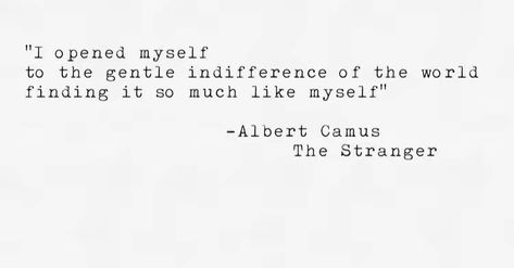 albert camus the stranger Lightness Aesthetic, The Stranger, Albert Camus, Philosophy Quotes, Sweet Words, Bookstore, Philosophy, Poetry, Collage