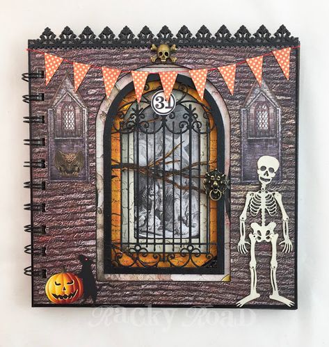 Halloween Tunnel Ideas, Halloween Tunnel, Small Housewarming Gift, Tunnel Books, Craft For Halloween, Lion Door Knocker, Halloween Puzzles, Tunnel Book, Pva Glue