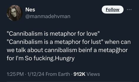 Cannibalismcore Love Quotes, Cannibalismcore Art, Canibleism Core, Canabalism Art, Cannibalismcore Love, Cannibalcore Aesthetic, Silly Me, Literally Me, Text Posts