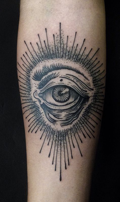 Unity Tattoo, Hand Clock, Etching Tattoo, Elbow Tattoos, Halloween Tattoo, 1 Tattoo, Seeing Eye, All Seeing Eye, Dark Tattoo