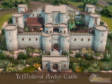 Sims 4 Rich Family House, Ts4 Castle Cc, Sims Castle Layout, Sims 4 Medieval Castle, Sims 4 Castle Layout, Sims 4 Royalty Cc, Sims Castle, Sims 4 Castle, Sims 4 Medieval Cc