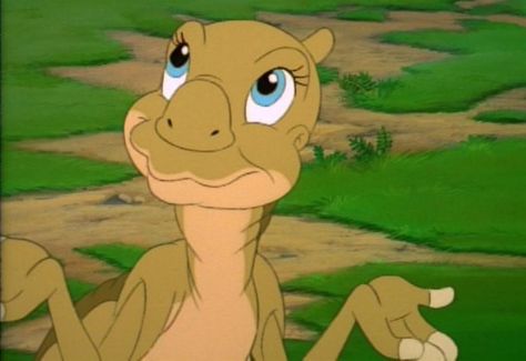 Ducky from the land before time Land Before Time Characters, Ducky Land Before Time, Land Before Time Ducky, Judith Barsi, Postcards Inspiration, The Land Before Time, 00s Nostalgia, Land Before Time, Childhood Memories 2000