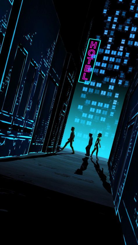 Wolf Among Us, The Wolf Among Us, Cyberpunk Design, Anime City, Wolf Wallpaper, City Drawing, Tablet Wallpaper, Animated Love Images, Cool Wallpapers Art